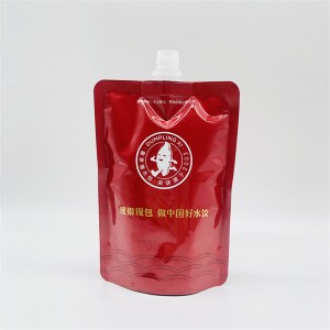 Factory Free sample Frozen Food Bags - Custom Spout Pouches For Liquid  – Meifeng Packaging