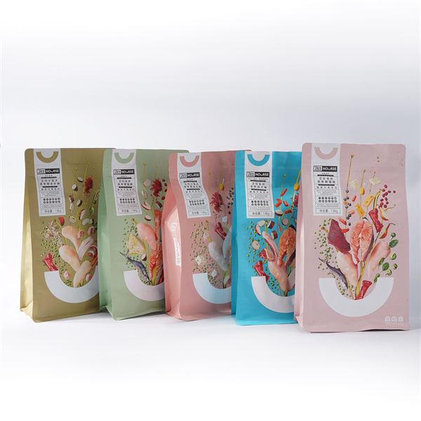 Flat Bottom Pouches - Pet food & treat packaging with high barrier film materials  – Meifeng Packaging