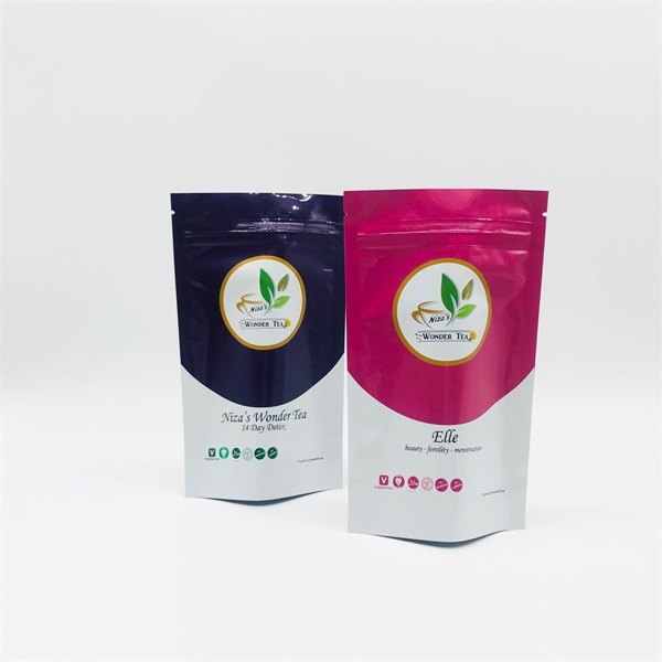 China New Product Upper Handle Side Gusset Pouches - Digitally Printed Tea Stand Up Pouches  – Meifeng Packaging