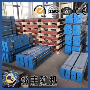 High Quality China Np1415 Flat Long Blow Bar with High Chrome Manganese Casting