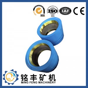 Hot New Products High Manganese Steel Active Roller - Double roller crusher spare parts wearing liner plates – MING FENG MACHINERY