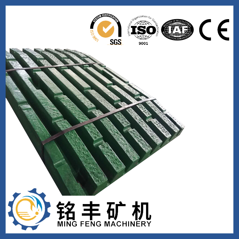 Excellent quality Mn18cr2 Rolling Mortar Wall - C106 TiC insert jaw plate – MING FENG MACHINERY