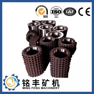 High quality double roll crusher spare parts