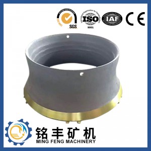 Factory Outlets Trio Cone Liner - Sandvick H6800 bowl liner – MING FENG MACHINERY