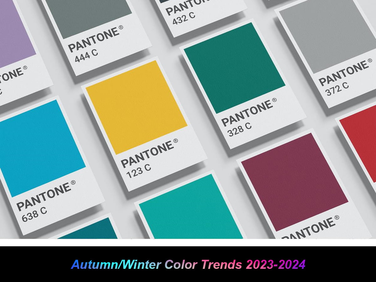 Тенденции цвета осени-зимы 2023-2024