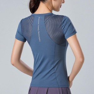 Μπλουζάκι για τρέξιμο προσαρμοσμένο με δίχτυ