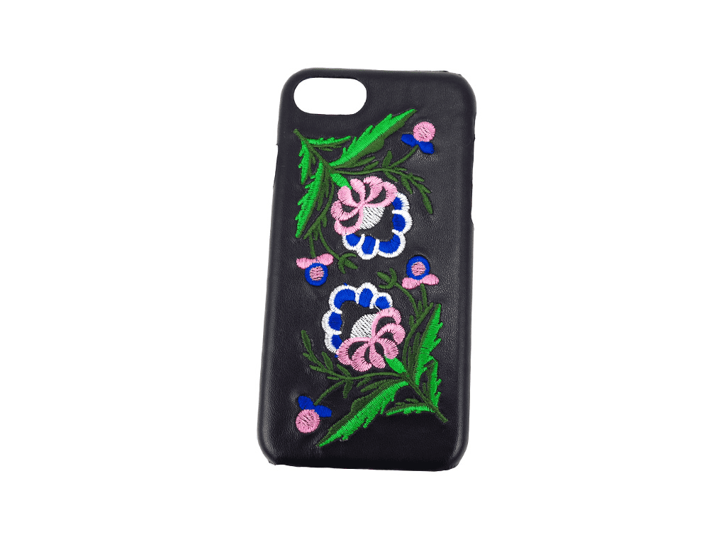 High definition CollarsAndLeashes - Phone case with flower embroidery –  Mia Creative