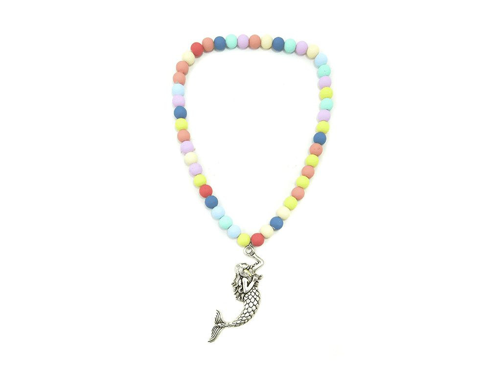 Professional China Kids Sportsbag - beads necklace with mermaid pendant  –  Mia Creative
