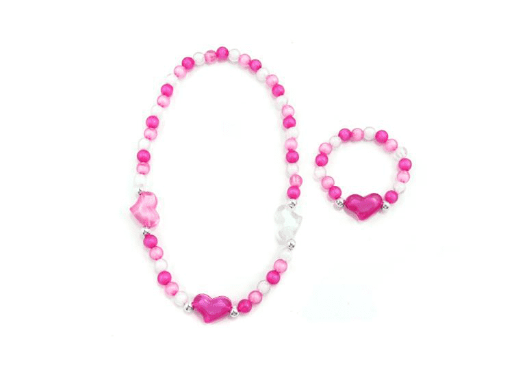 Factory wholesale Kids Accessorices - necklace&bracelet set for children with heart pendant –  Mia Creative