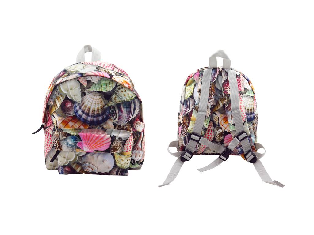 Factory Cheap Hot Kids Earring - seashell graphic backpack – Mia