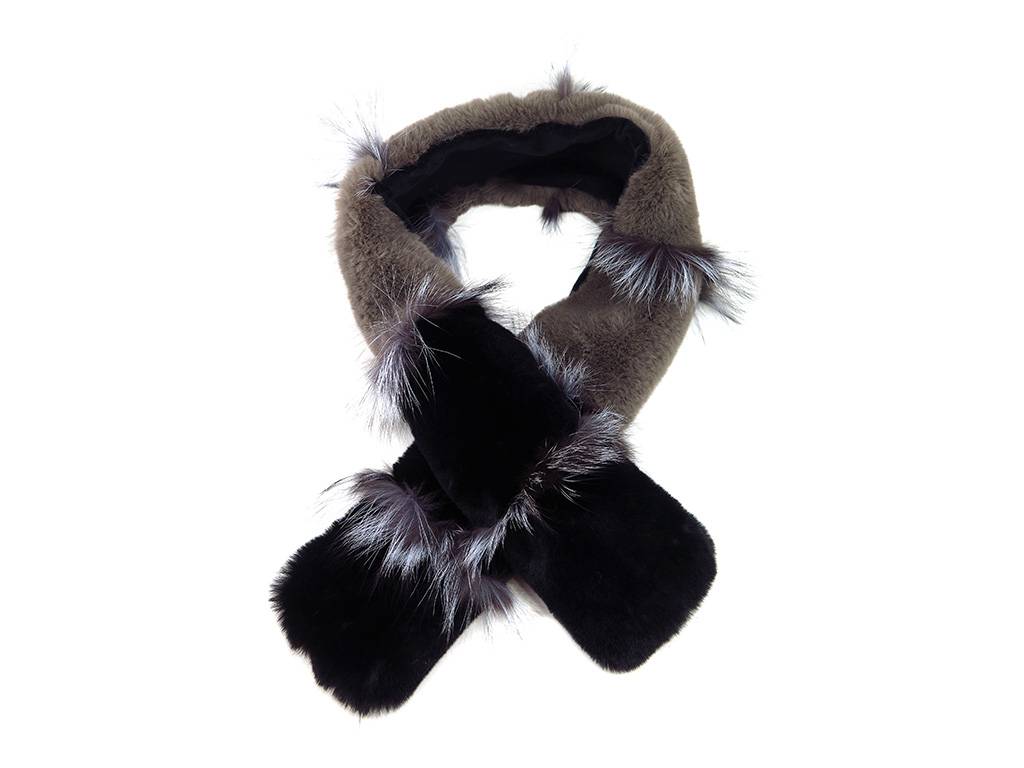 Cheap PriceList for Summer Hat - Fashion luxury faux fur winter scarf – Mia