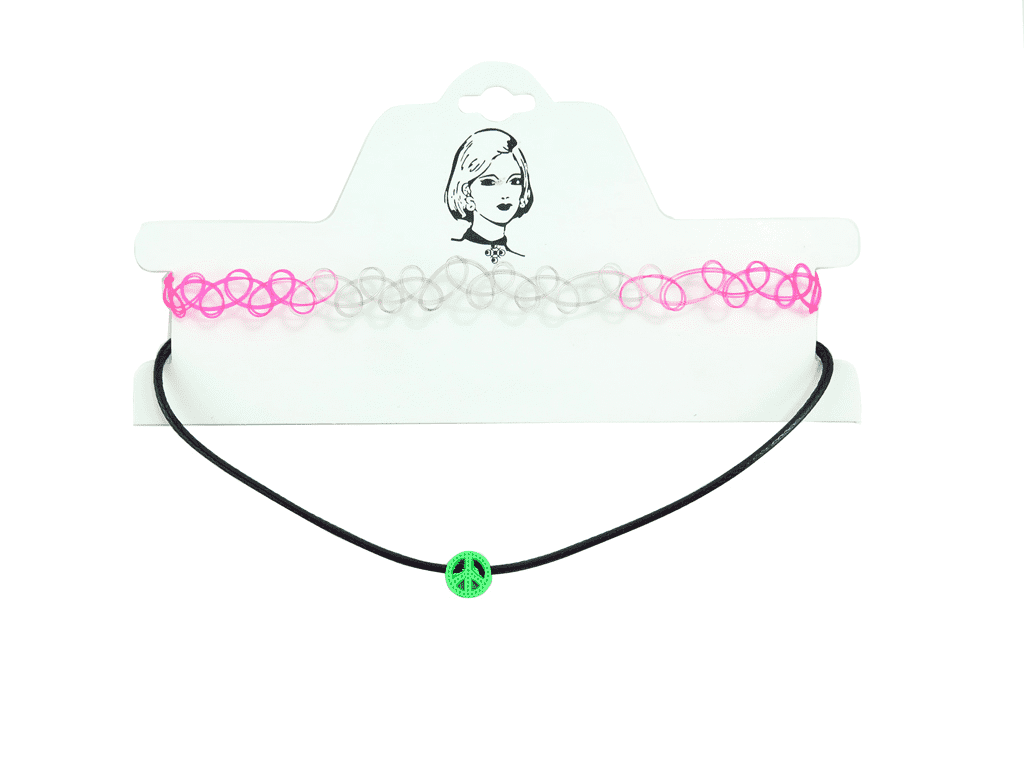 Reasonable price Kids Backpack - Kids’ Choker necklace ,1 Tattoo, 1 with Peace Pendant –  Mia Creative