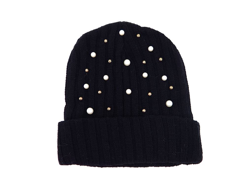 OEM/ODM Supplier Wallet - knitted hat with pearl – Mia