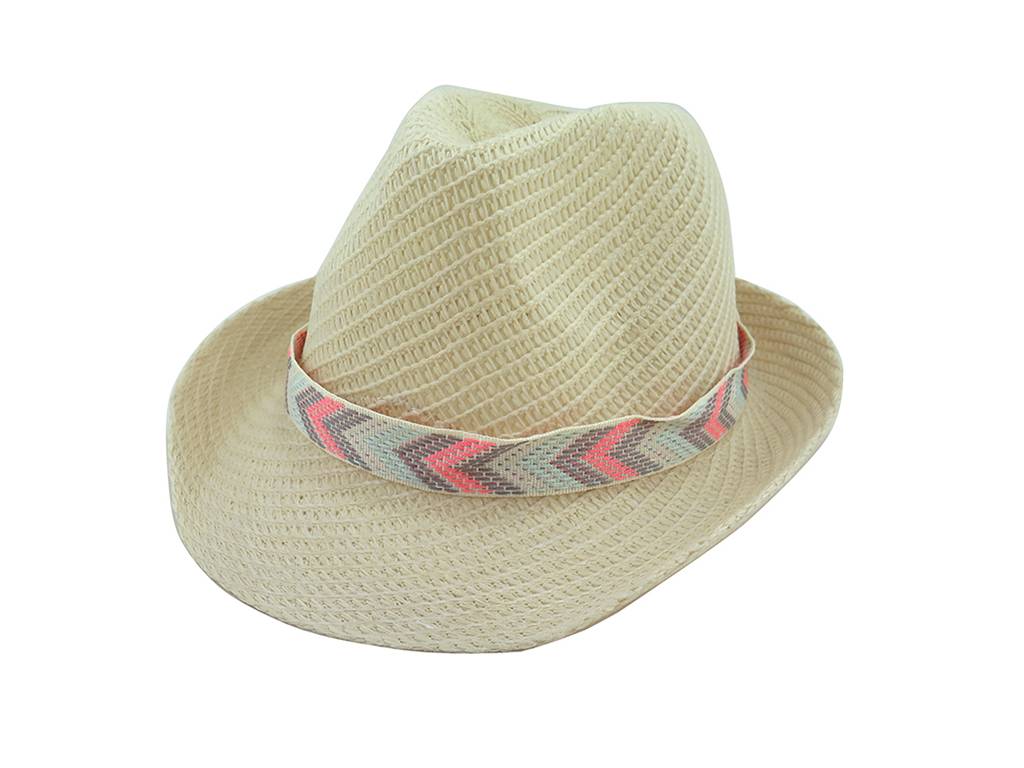 OEM/ODM China Earring Set - Fashion straw paper summer hat with arrow pattern ribbon –  Mia Creative