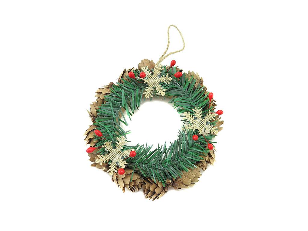 Factory wholesale Buying Agent Service All Over China - Xmas Pine Cone Wreath – Mia