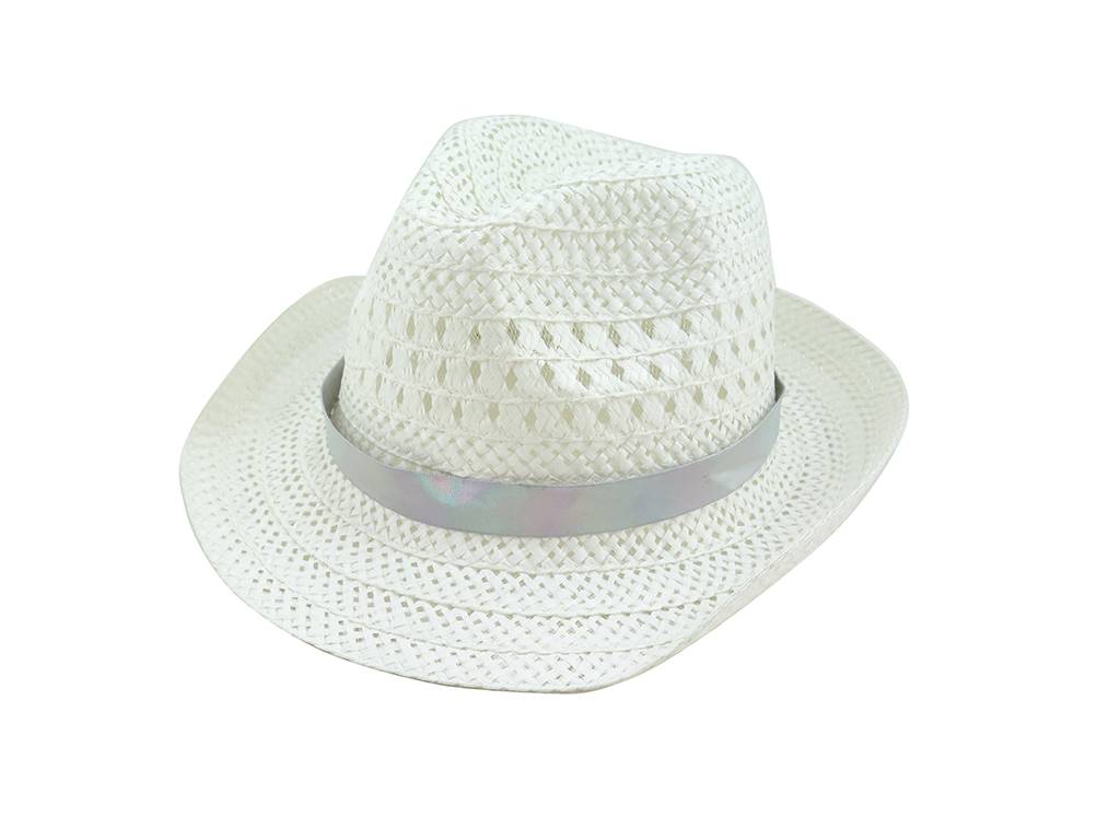 Excellent quality Men’S Wallet - Fashion off white straw paper hat with ribbon –  Mia Creative