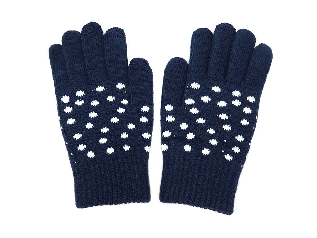 High reputation Hair Ties - Jacquard knitted gloves – Mia