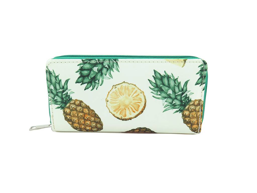 100% Original Lady’S Wallet - Pineapple design lady wallet – Mia