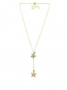 Necklace with starfish pendant