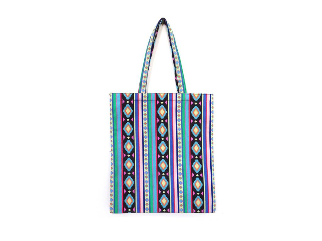 OEM/ODM Factory Summer Scarf - geo pattern canvas tote –  Mia Creative