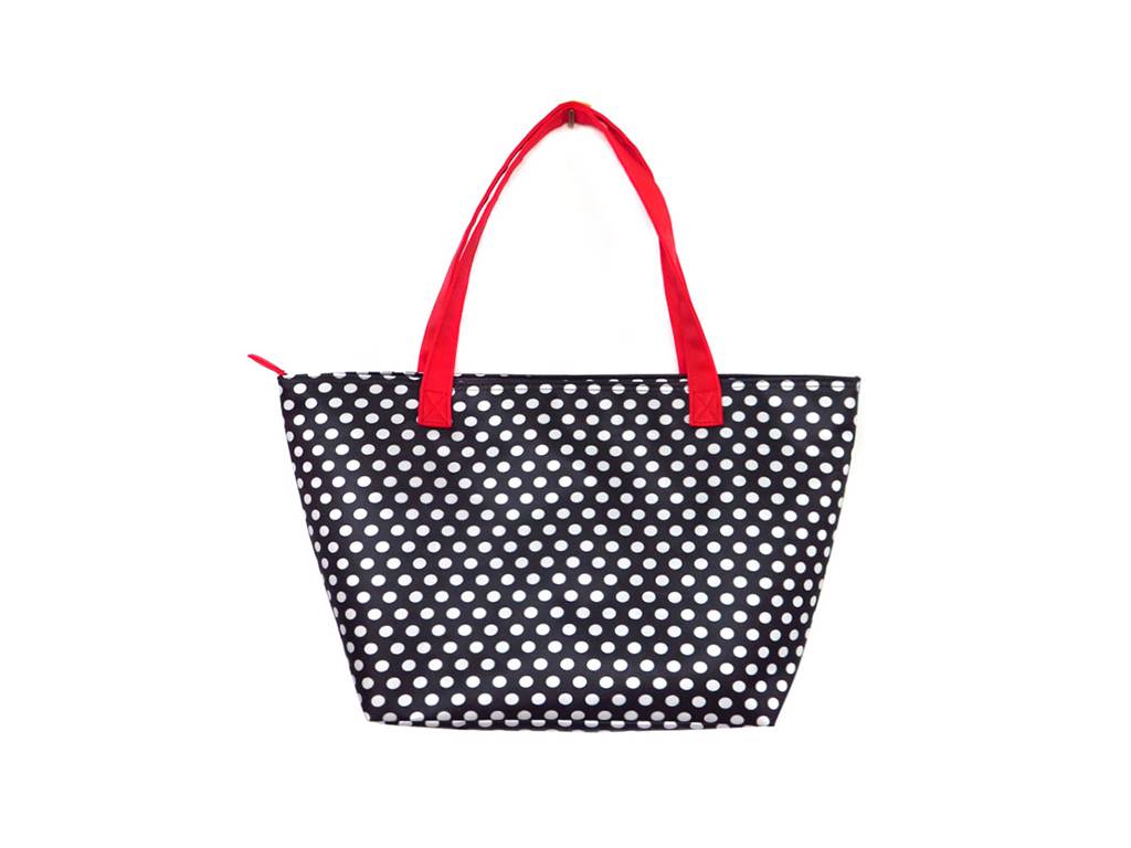 Factory Free sample Girls’ Crown - dot pattern tote –  Mia Creative