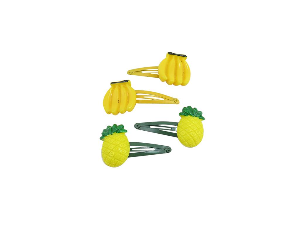 Kid’s Banana pineapple hair clips
