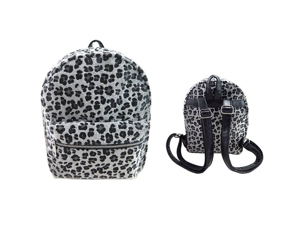 OEM/ODM Factory Winter Scarf - Leopard pattern backpack – Mia