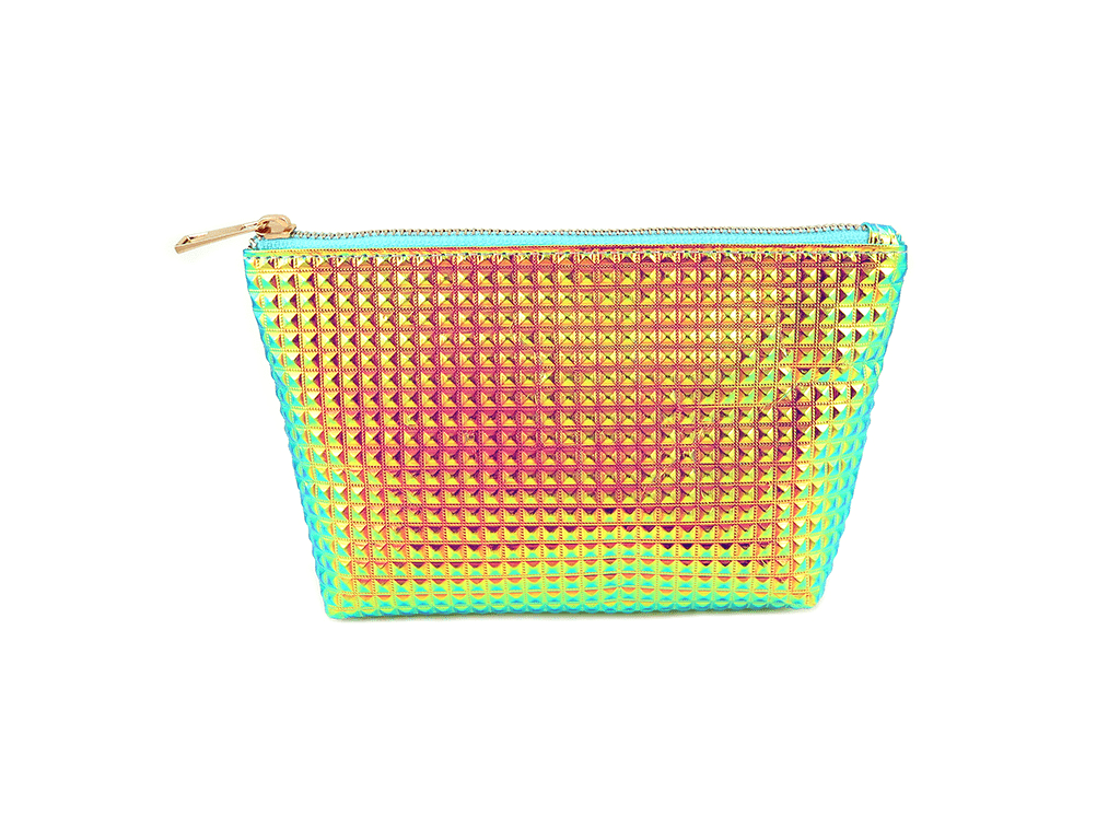 Excellent quality Men’S Wallet - Dimond iridesent cosmetic bag –  Mia Creative