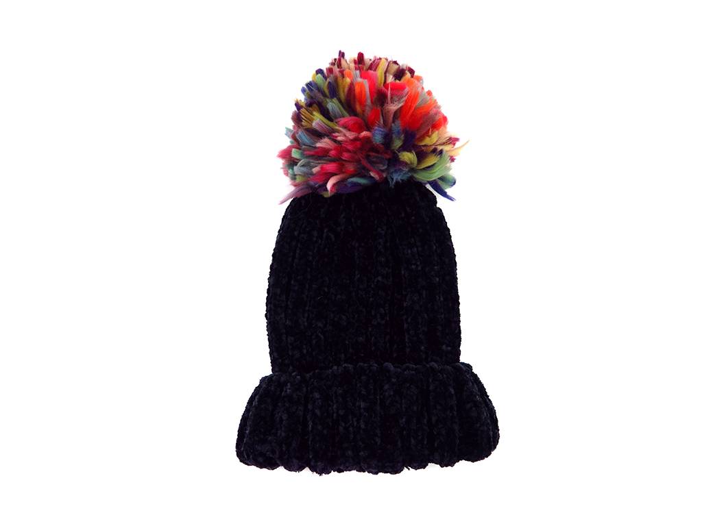 New Arrival China Pearl Earring - women’s chenille hat with pompom –  Mia Creative