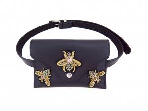 PU Belt Bag with Bee Patches