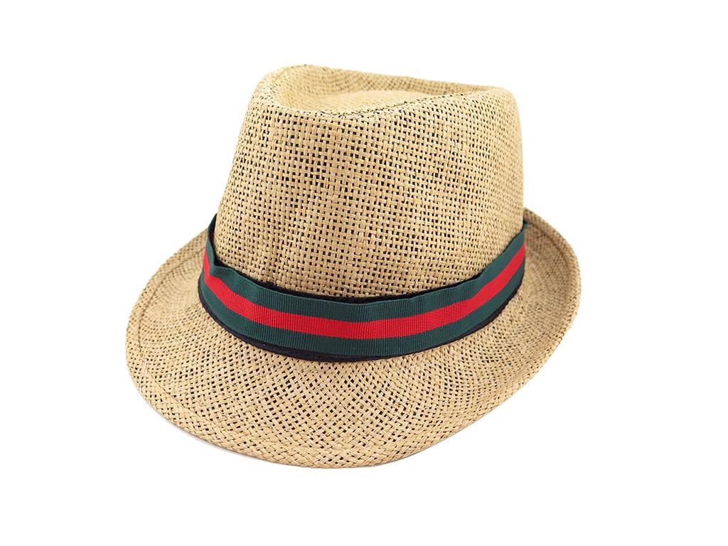 Cheap PriceList for Summer Hat - Stripe band trilby hat – Mia