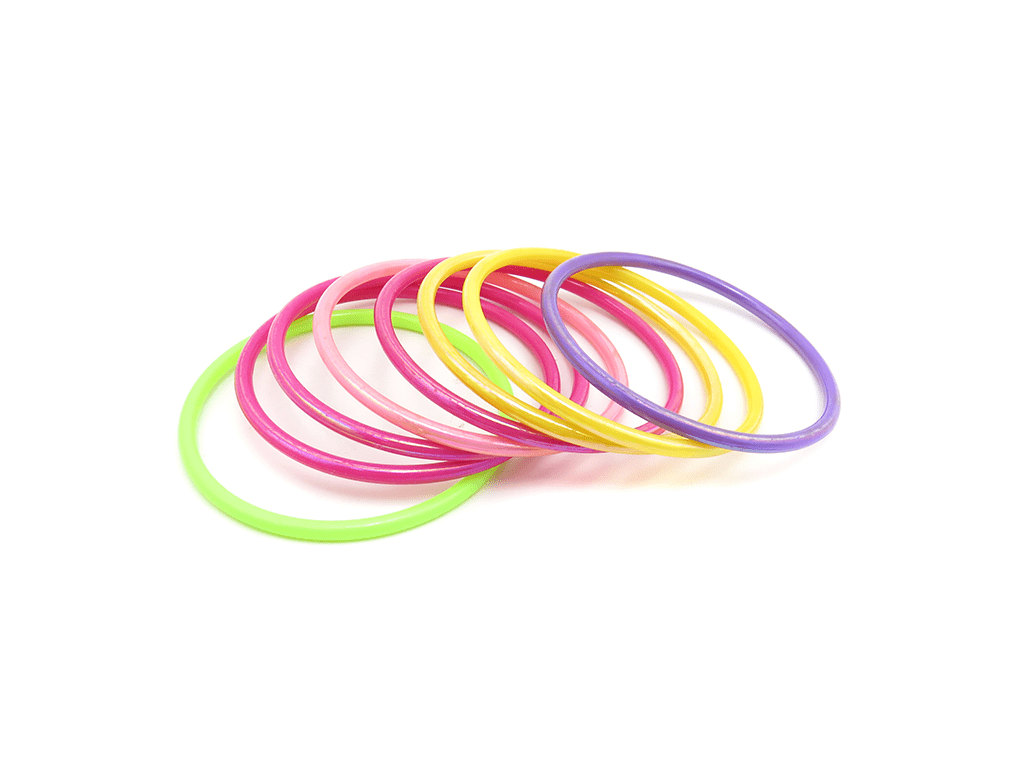 Best quality Kids Hair Accessories - 8pcs Kid’s colorful bangle set – Mia