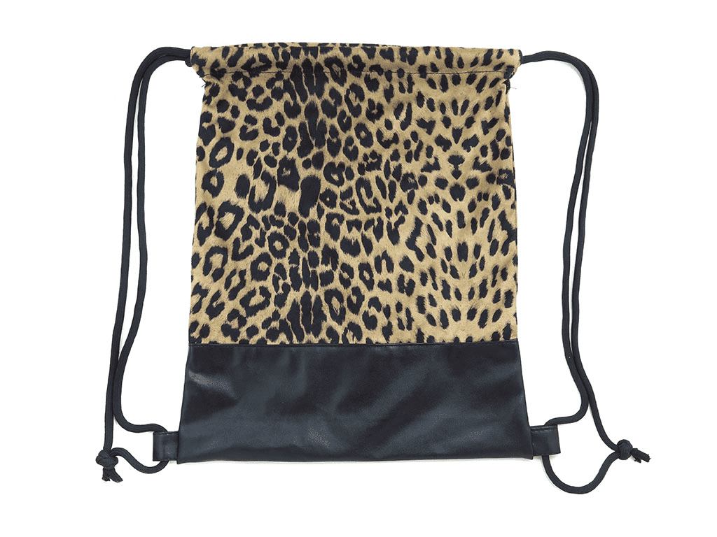 High Quality Ring -  Leopard pattern gym bag – Mia