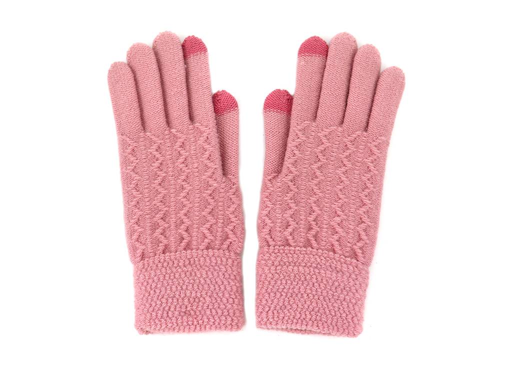 Trending Products Airpods Case - Soft cozy pink zig zag winter glove –  Mia Creative