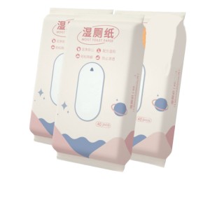 Oem Odm Treasure Household Female Toilet Wet Wipes Large Capacity And Large Size Household Wet Toilet Paper