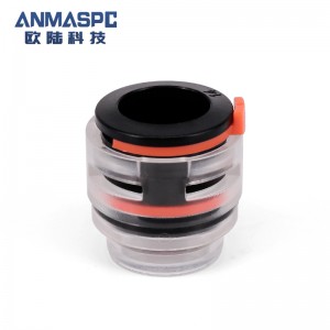 HDPE Micro duct Straight Connector Coupler Telecom for Fiber Optic Cable FXPF End Stop End Cap