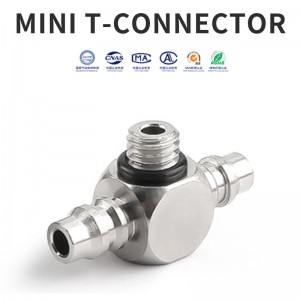 stainless اسٽيل مني connector