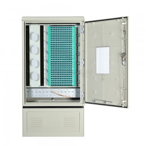 Buedem Typ 144 Kär Fiber OPTIC Kräiz Connect Cabinet