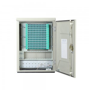 Wall Mounted Type 144 Cores Fiber Optic Cross Connect Cabinet