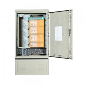 Typ podlahy 288 Core Optical Fiber Distribution Cabinet