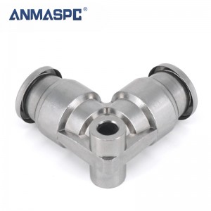 SMC type Stainless Steel Union Elbow Push-in fitting