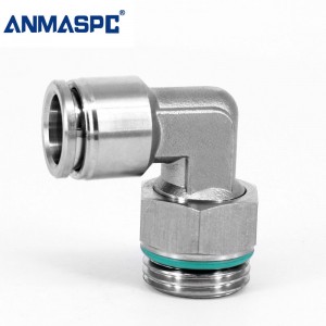 PL-G Male Elbow Stainless Steel Pneumatic Fittings
