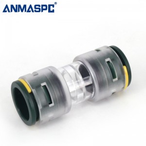 HDPE Straight Microduct Connectors Optical Connector para sa Air Blow Products