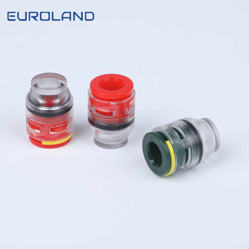 China wholesale Gas Tight Block Connector Factory –  5mm Fiber Optical Cable HDPE Micro duct End Stop Connector For Telecommunication Pipe Sealing – Oulu