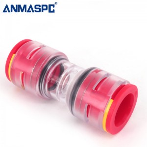 HDPE Straight Microduct Connectors Optical Connector foar Air Blow Products