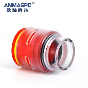 China wholesale Transparent Micro Duct Reducer Connector Supplier –  5mm Fiber Optical Cable HDPE Micro duct End Stop Connector For Telecommunication Pipe Sealing – Oulu