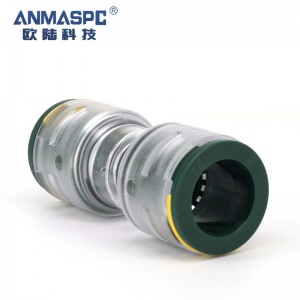 Transparent Micro duct Straight Connector,10mm HDPE Micro Duct Coupler