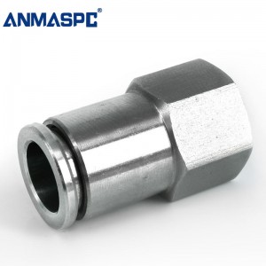 Female Thread Straight Push Fit Pipe Fitting