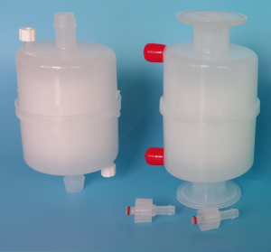 Kapsulové filtre na redukciu bio záťaže Hydrofóbna PTFE membrána