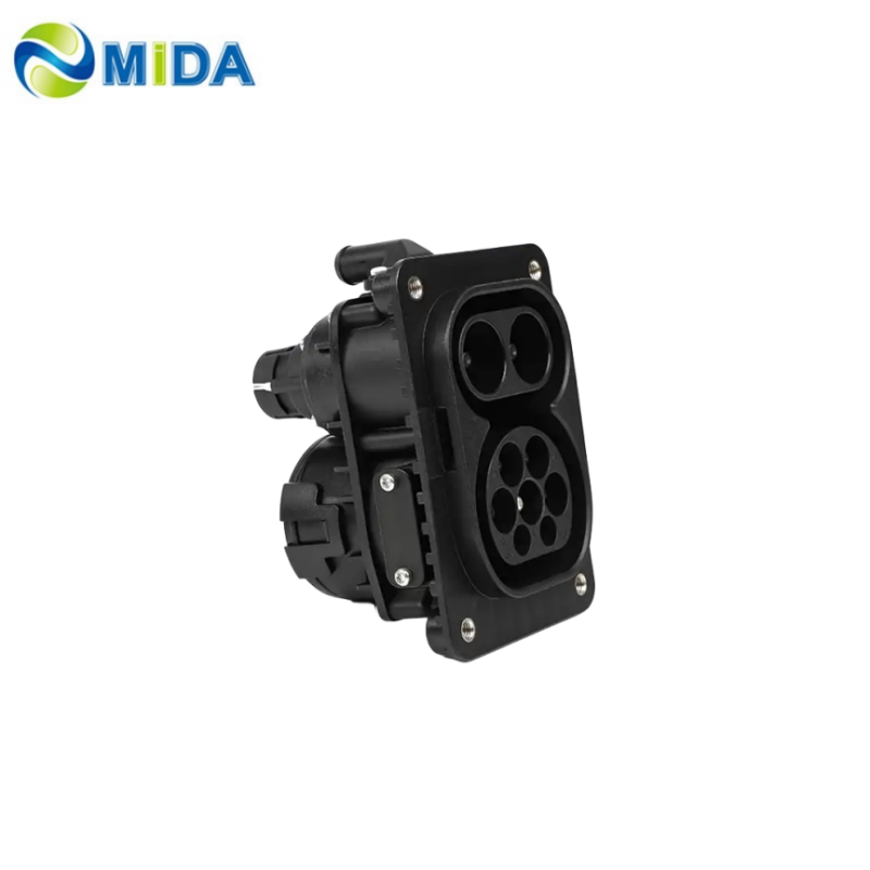 250A IEC62196 Type 2 EV Connector Charging Cable Electric Vehicle Charger Type2 CCS2 EV Charging Socket